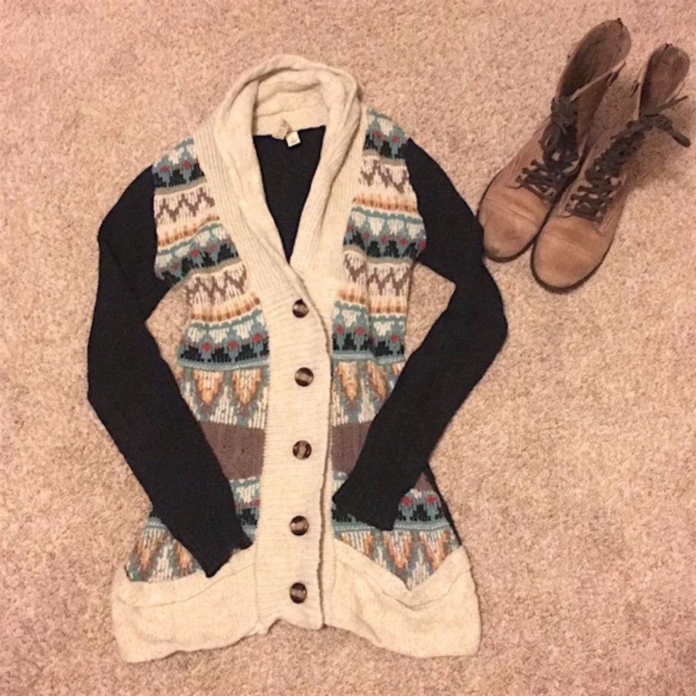 NWOT Buckle BKE button up sweater